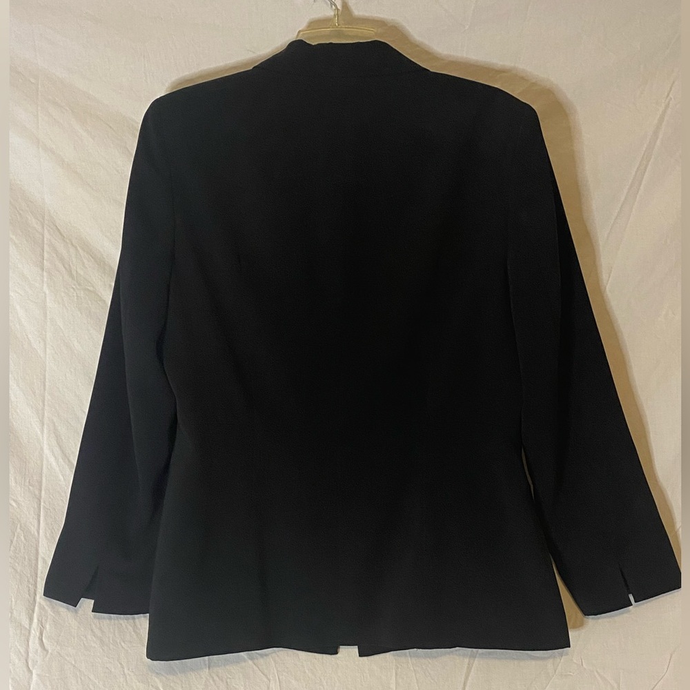 Norton Mcnaighton Women's Size 12 Black Blazer Jacket - Picture 3 of 3